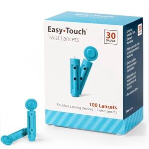 Easy Touch Twist Lancets - 30 G (100 Count)